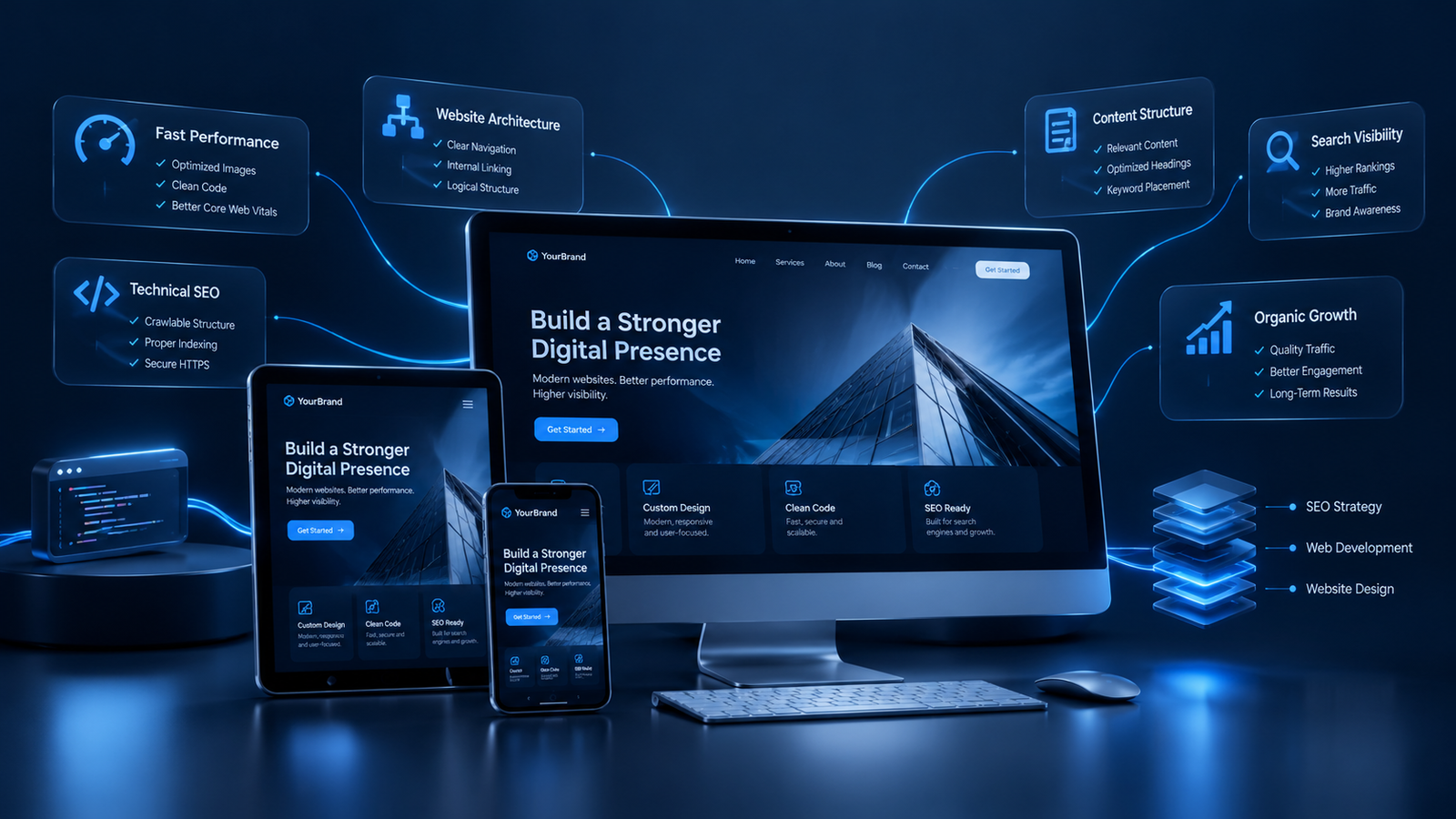 MehlaWeb SEO strategy and GEO optimization roadmap